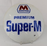 Marathon Premium globe, glass cracked,