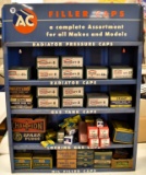 AC Filler cap display w/caps, 24