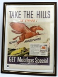 Mobilgas advertising w/flying Pegasus, 12