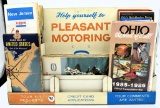 Sohio countertop map holder w/maps