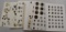 8 Cards musical instruments, angels, shoe buttons