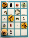 7 Cards cartoons, Campbell soup, tractor, dog
