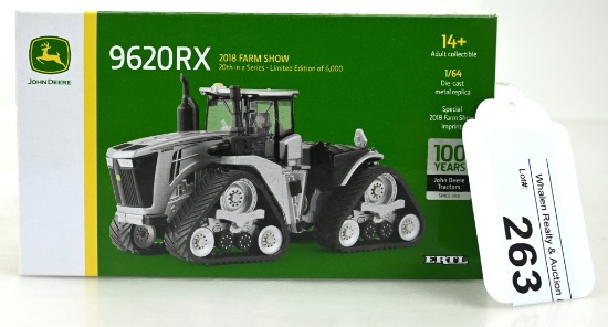 John Deere ERTL 2018 9620 RX 1/64th scale | Online Auctions | Proxibid