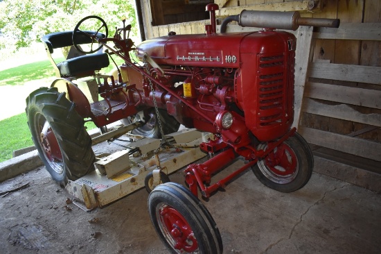 Farmall 100 with woods L59 Mower