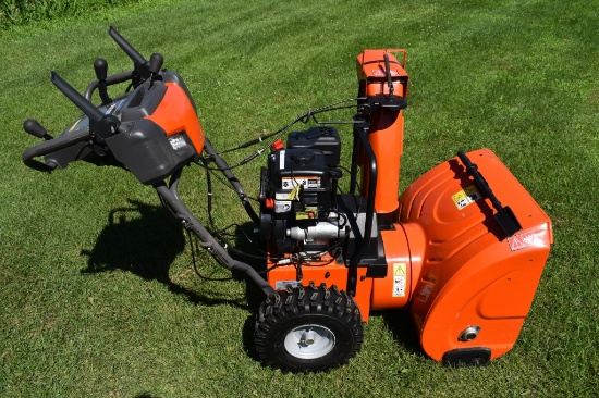 Husqvarna ST224P snow blower 22" like new