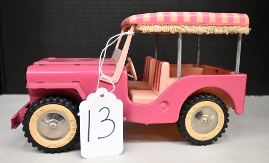 Tonka pink surrey jeep