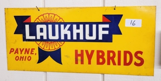 Laukhuf Hybrids sign, Payne, Ohio