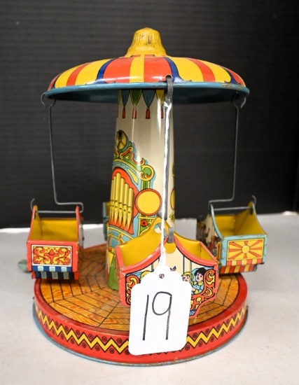 Pressed steel merry go round, new