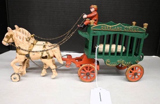 Cast iron circus riding reproduction