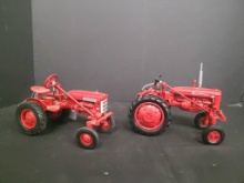 Red Farmall Toy Tractor Models Die-Cast