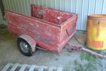 2 Wheel Wood trailer