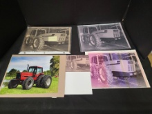 Case IH Tractor TX180 Photograph And Print Lot