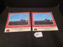 2 International Harvester Co. Greeting Calendars