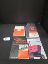 Farm Equipment Manual & Brochure Lot, 4 Pieces