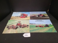 4 International Harvester Farm Equipment Brochures