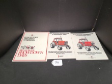 International Harvester Tractor Guides Lot of 3