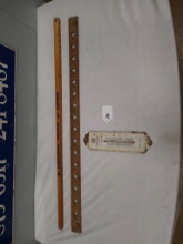 International Harvester Ruler Lot & Wall Thermomet