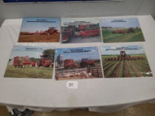 6 International Harvester Tractor Brochures Lot