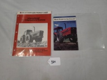 International 2+2 Tractor Brochures, 2 Pieces