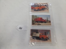 6 International Harvester Truck Postcards