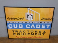 International Cub Cadet Dealer Sign