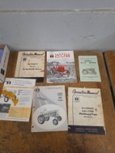 Farmall Cub & McCormick IH Operator Manuals Lot
