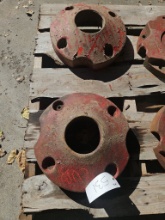Farmall Cub Cast Iron Wheel Weights (2 Pieces)