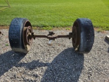 IHC Hard Rubber Truck Wheels.