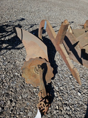 Steel Single Bottom Plow Attachment