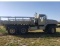 VINTAGE ARMY TRUCK WITH TRAILER & 4 SPARE TIRES