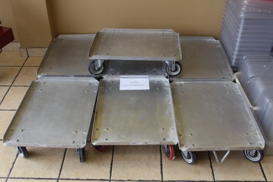 7 Win pro heavy duty food dollies