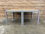(2) Count Outdoor Dining Tables