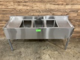 Regency 3-Bay Bar Sink