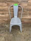 (6) Metal Chairs
