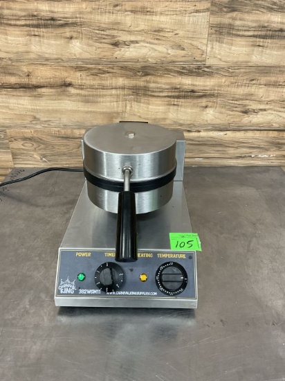 Carnival King Waffle Maker