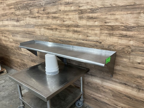 Stainless Steel Wall Shelf
