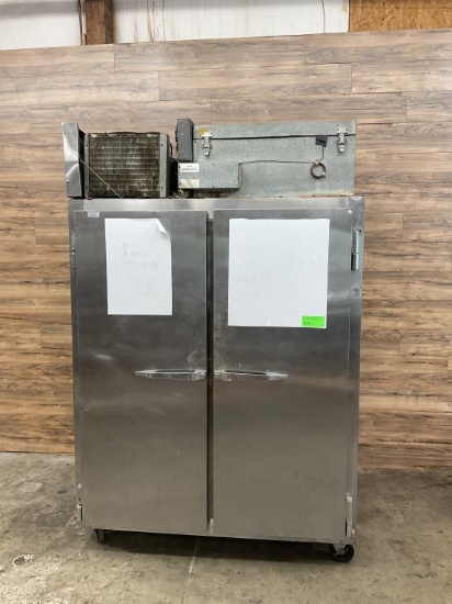 McCall 2-Door Stainless Steel Refigerator