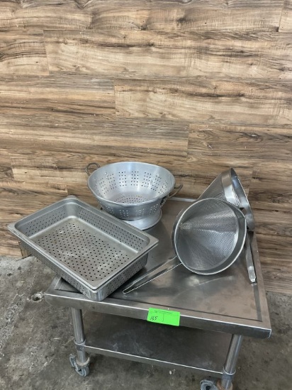 Lot Assortment of Strainers