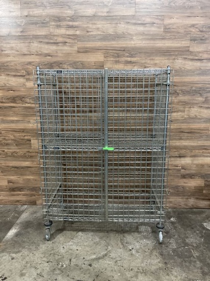 Liquor Cage on Casters