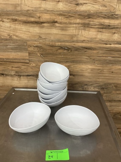(10) Count Elite Oval Bowls