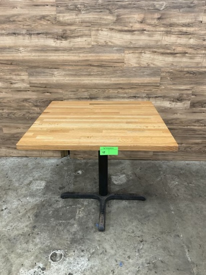 (2) Count Heavy Duty Wooden Tables