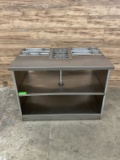 Stainless Steel Ice Holding Cart