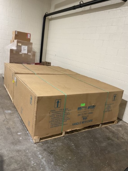 (2) Count 2023 New Middleby Marshall Deck Pizza Oven