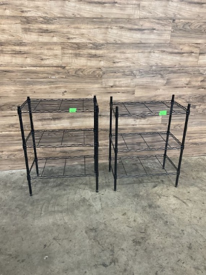 (2) Count Metro Wire Racks