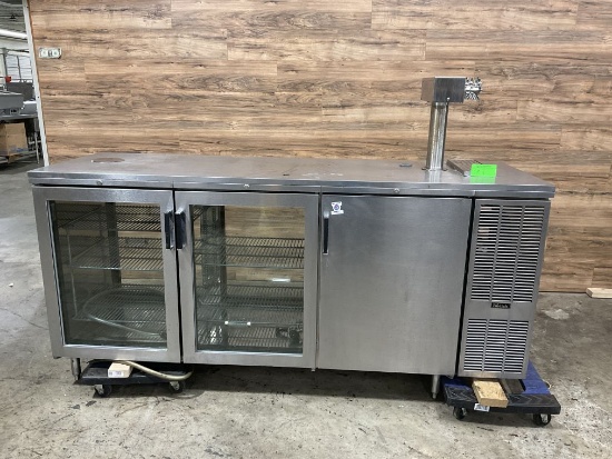 Perlick Pass Thru Back Bar Beer Cooler