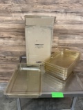 (6) Count Cambro Food Pans