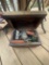 Wood Chest with contents