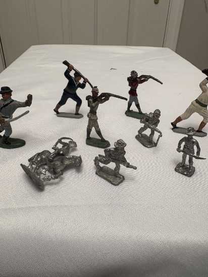 Antique Metal Soldiers