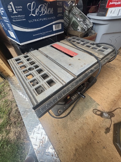 Craftsman table saw (it works)