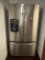 Maytag Stainless Steel French Door Refrigerator with Freezer Drawer and Integrated Dispenser